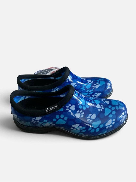 Sloggers Shoes - NWT Sloggers Dog Paw Garden Clogs Slip on Shoes Womens Size 6 Made in USA